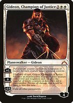 Matte Finish Gatecrash Gideon, Champion of Justice ( #13 )