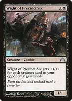 Matte Finish Gatecrash Wight of Precinct Six ( #84 )