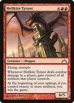 Matte Finish Gatecrash Hellkite Tyrant ( #94 )