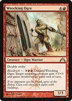 Matte Finish Gatecrash Wrecking Ogre ( #112 )