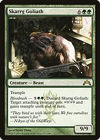 Matte Finish Gatecrash Skarrg Goliath ( #133 )