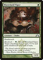 Matte Finish Gatecrash Wasteland Viper ( #139 )