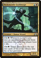 Matte Finish Gatecrash Duskmantle Guildmage ( #158 )
