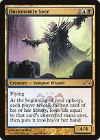 Matte Finish Gatecrash Duskmantle Seer ( #159 )