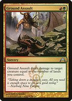 Matte Finish Gatecrash Ground Assault ( #168 )
