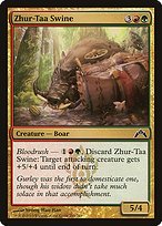 Matte Finish Gatecrash Zhur-Taa Swine ( #210 )