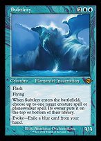 Matte Finish Modern Horizons 2 Timeshifts Subtlety ( #6 )