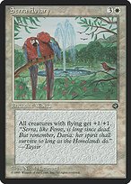Matte Finish Homelands Serra Aviary ( #14 )