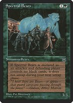 Matte Finish Homelands Spectral Bears ( #98 )