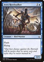 Glossy Finish Hour of Devastation Aven Reedstalker ( #30 )