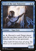 Glossy Finish Hour of Devastation Seer of the Last Tomorrow ( #44 )