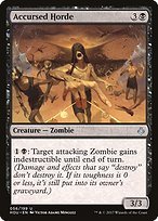 Glossy Finish Hour of Devastation Accursed Horde ( #56 )