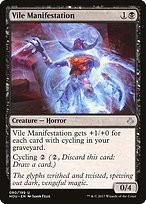 Glossy Finish Hour of Devastation Vile Manifestation ( #80 )