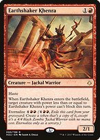 Glossy Finish Hour of Devastation Earthshaker Khenra ( #90 )