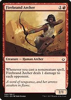 Glossy Finish Hour of Devastation Firebrand Archer ( #92 )
