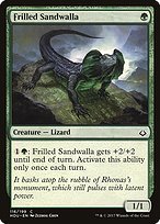 Glossy Finish Hour of Devastation Frilled Sandwalla ( #116 )