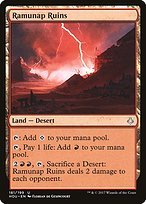 Glossy Finish Hour of Devastation Ramunap Ruins ( #181 )