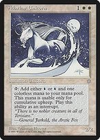 Glossy Finish Ice Age Adarkar Unicorn ( #1 )