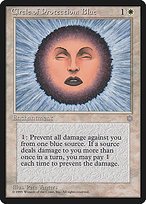 Glossy Finish Ice Age Circle of Protection: Blue ( #13 )