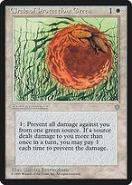 Glossy Finish Ice Age Circle of Protection: Green ( #14 )