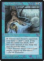Glossy Finish Ice Age Krovikan Sorcerer ( #81 )