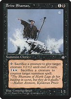 Glossy Finish Ice Age Brine Shaman ( #115 )