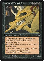 Glossy Finish Ice Age Minion of Tevesh Szat ( #151 )