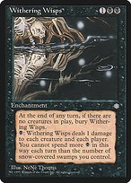 Glossy Finish Ice Age Withering Wisps ( #168 )
