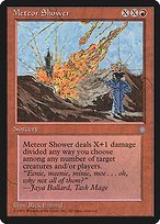 Glossy Finish Ice Age Meteor Shower ( #202 )