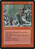 Glossy Finish Ice Age Stone Spirit ( #218 )