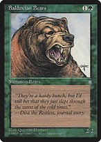 Glossy Finish Ice Age Balduvian Bears ( #226 )
