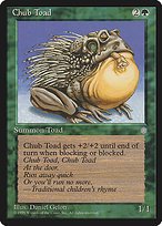 Glossy Finish Ice Age Chub Toad ( #229 )