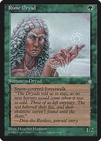 Glossy Finish Ice Age Rime Dryad ( #260 )
