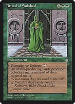 Glossy Finish Ice Age Ritual of Subdual ( #261 )