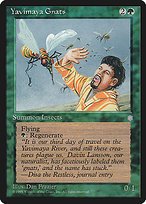Glossy Finish Ice Age Yavimaya Gnats ( #280 )