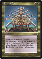 Glossy Finish Ice Age Altar of Bone ( #281 )