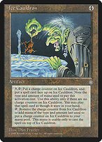 Glossy Finish Ice Age Ice Cauldron ( #321 )