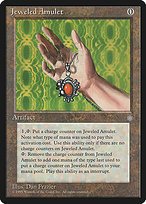 Glossy Finish Ice Age Jeweled Amulet ( #326 )