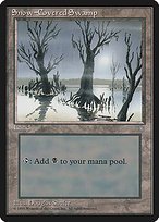 Glossy Finish Ice Age Snow-Covered Swamp ( #372 )
