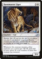 Matte Finish Ikoria: Lair of Behemoths Huntmaster Liger ( #16 )