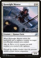 Matte Finish Ikoria: Lair of Behemoths Keensight Mentor ( #18 )