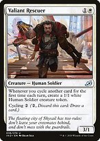 Matte Finish Ikoria: Lair of Behemoths Valiant Rescuer ( #36 )