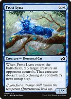 Matte Finish Ikoria: Lair of Behemoths Frost Lynx ( #51 )