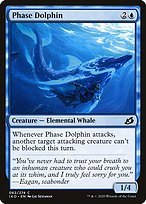 Matte Finish Ikoria: Lair of Behemoths Phase Dolphin ( #62 )