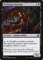 Matte Finish Ikoria: Lair of Behemoths Bushmeat Poacher ( #77 )
