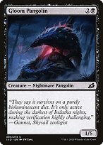 Matte Finish Ikoria: Lair of Behemoths Gloom Pangolin ( #89 )