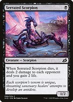 Matte Finish Ikoria: Lair of Behemoths Serrated Scorpion ( #99 )