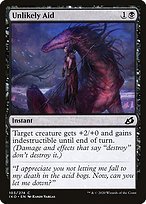 Matte Finish Ikoria: Lair of Behemoths Unlikely Aid ( #103 )