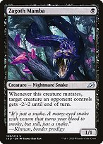 Matte Finish Ikoria: Lair of Behemoths Zagoth Mamba ( #106 )