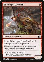Matte Finish Ikoria: Lair of Behemoths Blisterspit Gremlin ( #108 )